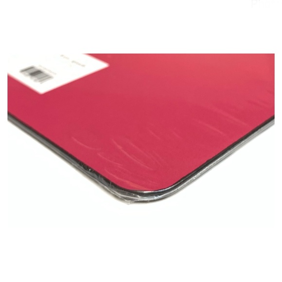 NWT Kate Spade ♠️ BLACK SPADE FLOWER Polyurethane Non-slip Back Mouse Pad - Picture 4 of 6